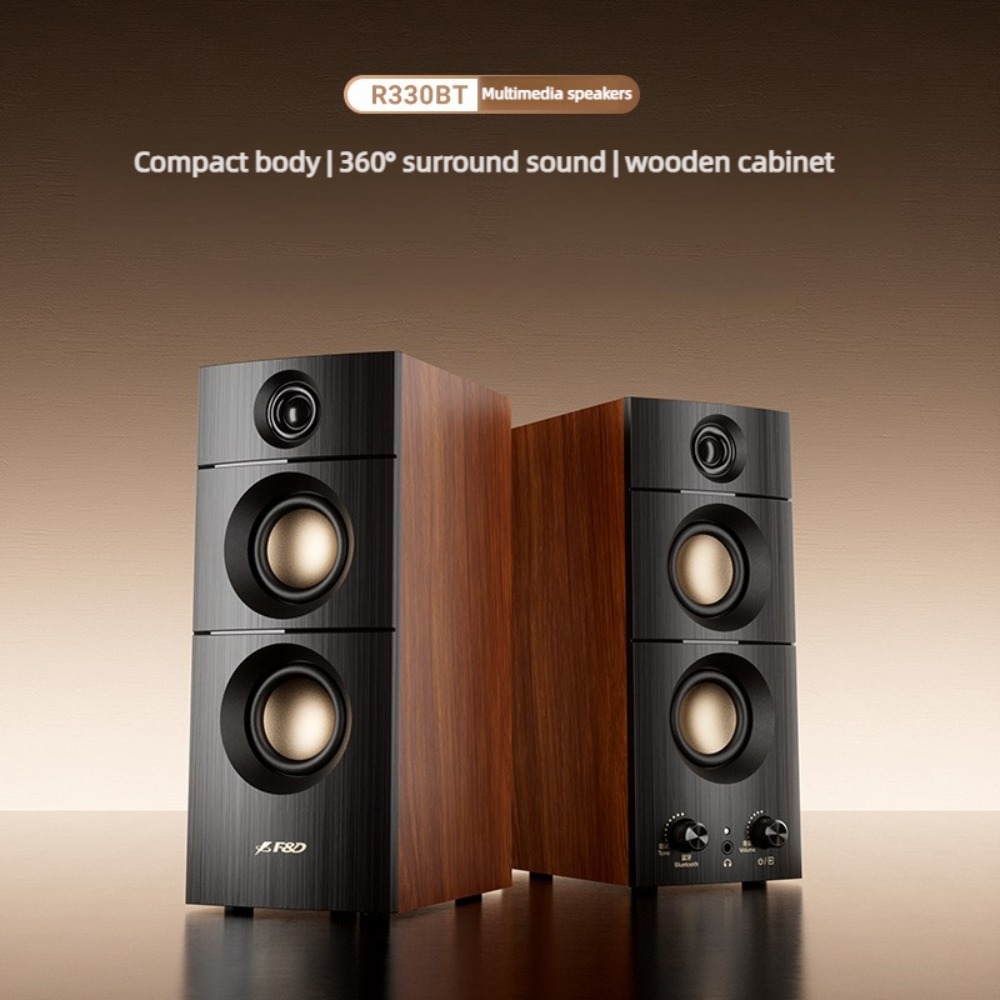 R330BT Active 2.0 Desktop Blue - Audio Music Spotify review and price