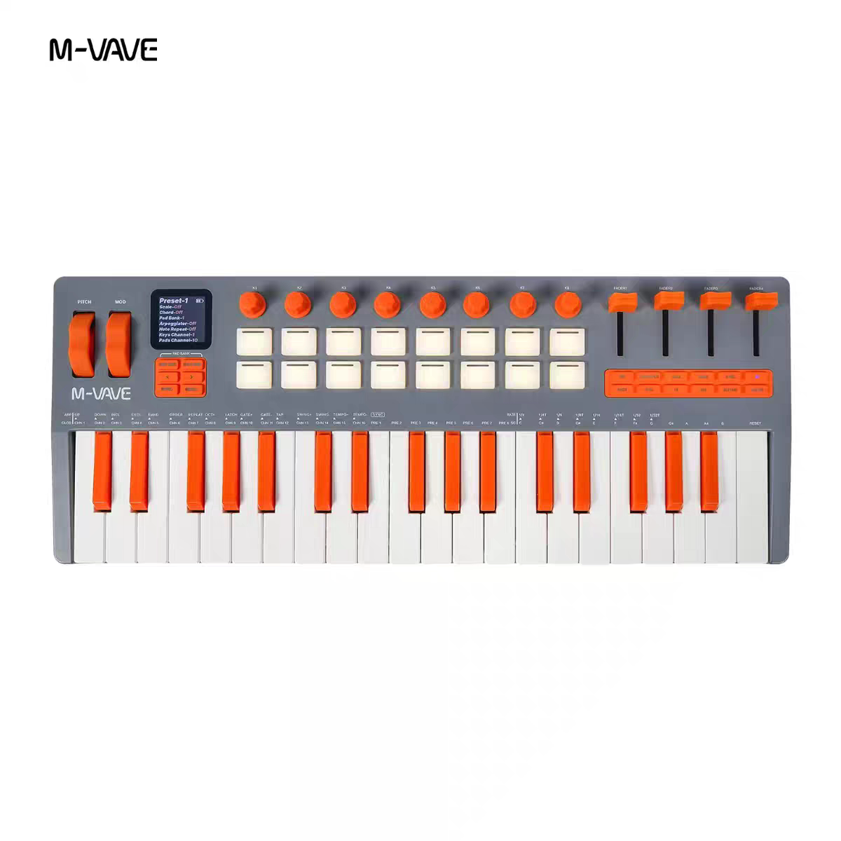 M-VAVE SMK-37 Elite MIDI Keybo - Midi Controller Pad review and price