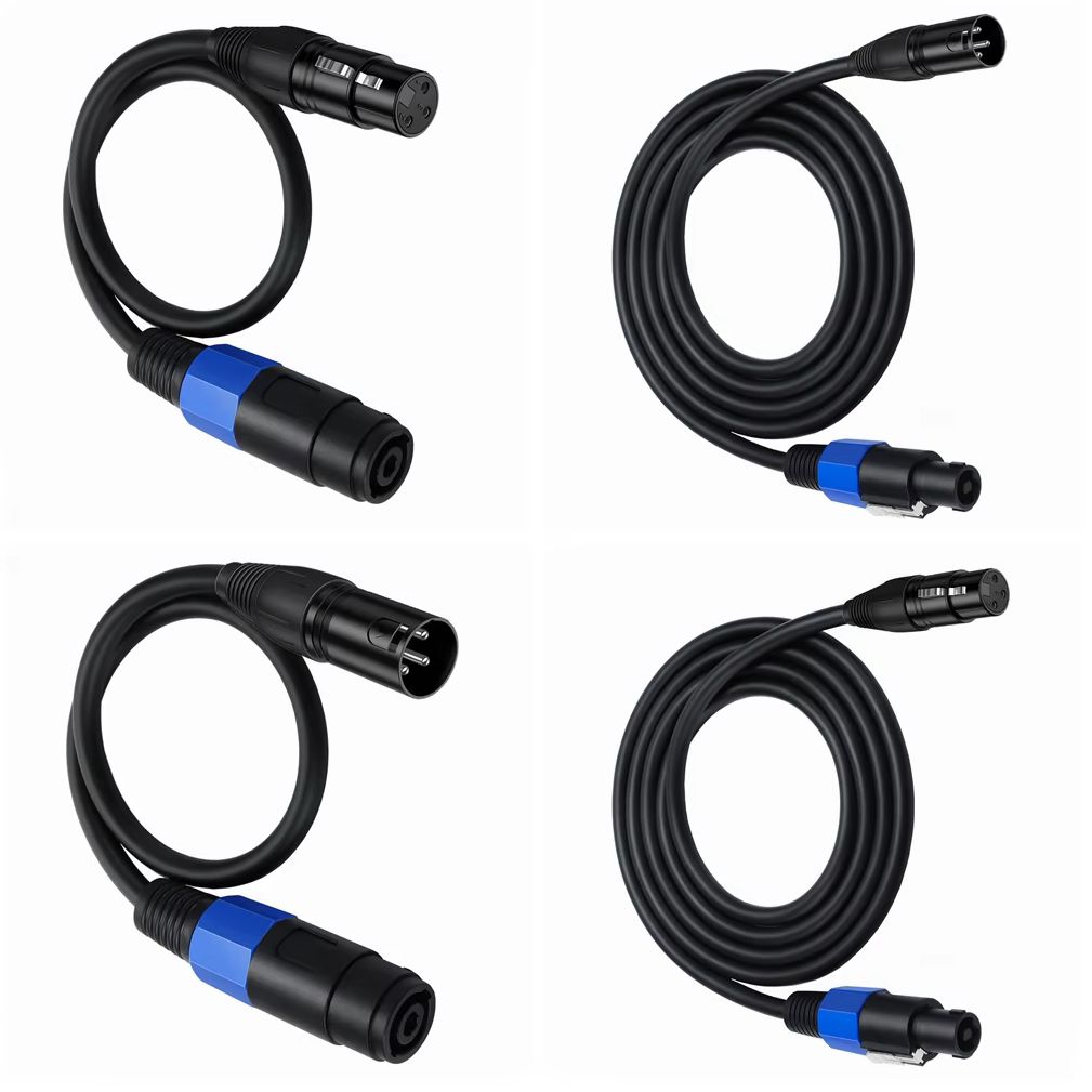 Speakon To XLR 3pin Cable Audi - Audio Music Dj review and price
