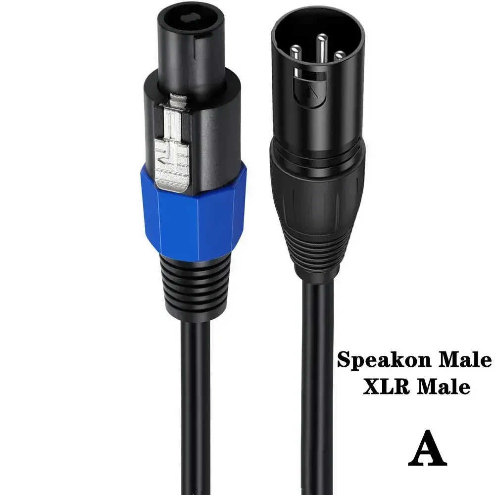 Speakon To XLR 3pin Cable Audi - Audio Music Dj review and price
