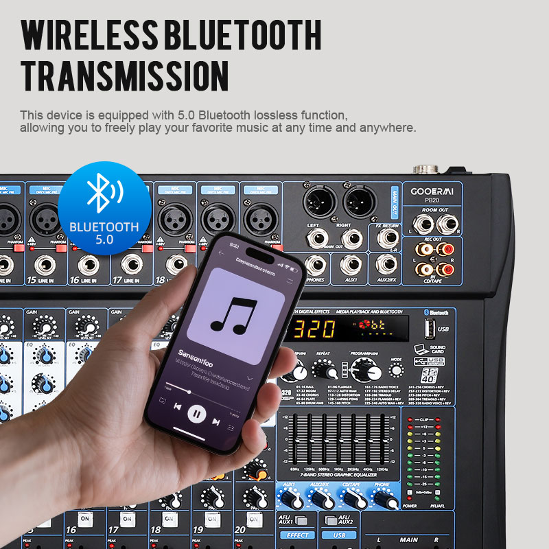 Gooermi PB Series Professional - Audio Music Dj review and price