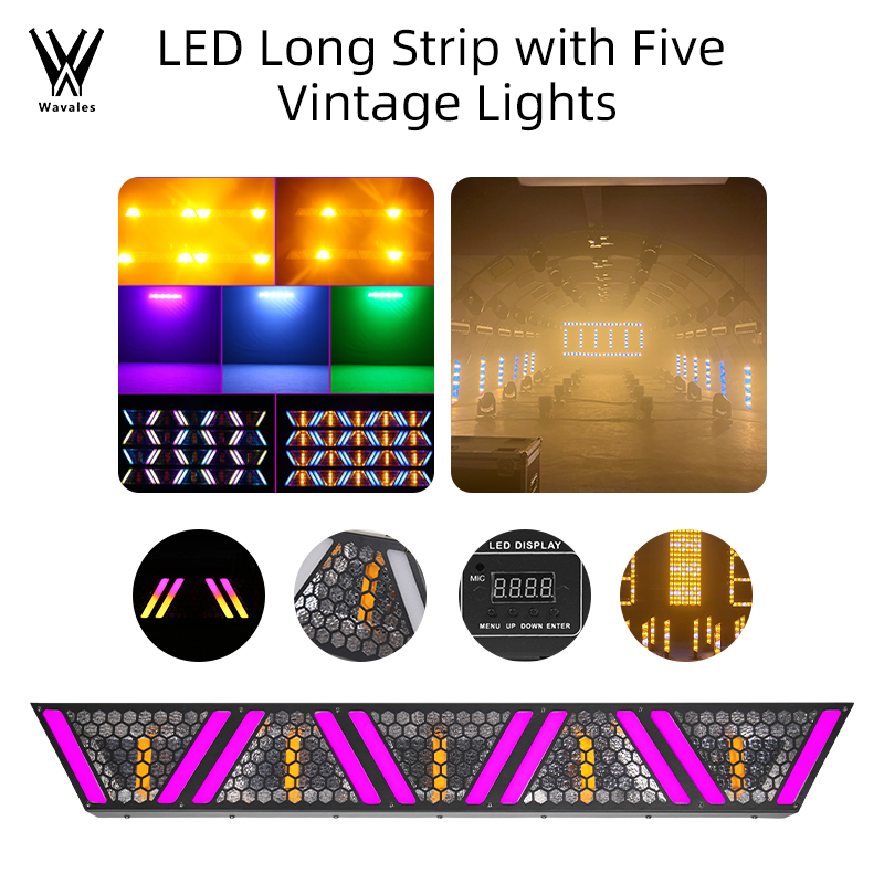 5X60W Stage Retro Lights DMX51 - Audio Music Dj review and price