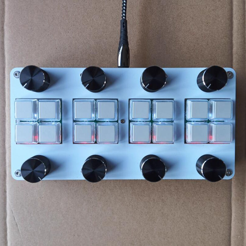 With 8 switches and 8 Damping  - Midi Controller Pad review and price